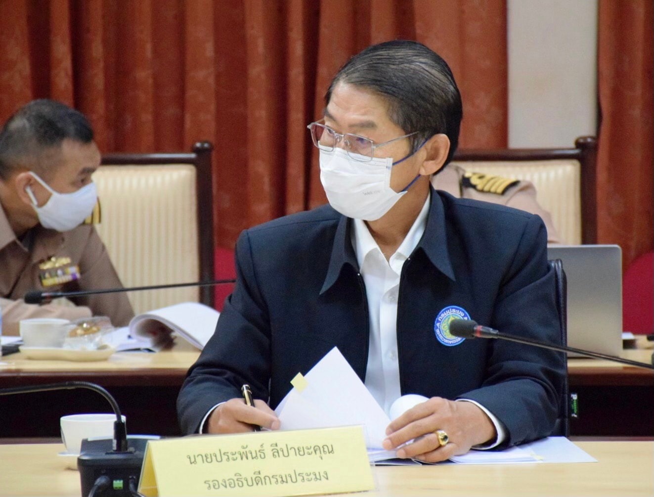 การประชุมคณะอนุกรรมการแก้ไขปัญหาการทำประมงผิดกฎหมาย ครั้งที่ 2/2565 พร้อมด้วยผู้บริหารและเจ้าหน้าที่ที่เกี่ยวข้อง ผ่านระบบการประชุมทางไกล Zoom Clouds Meetings..คลิก