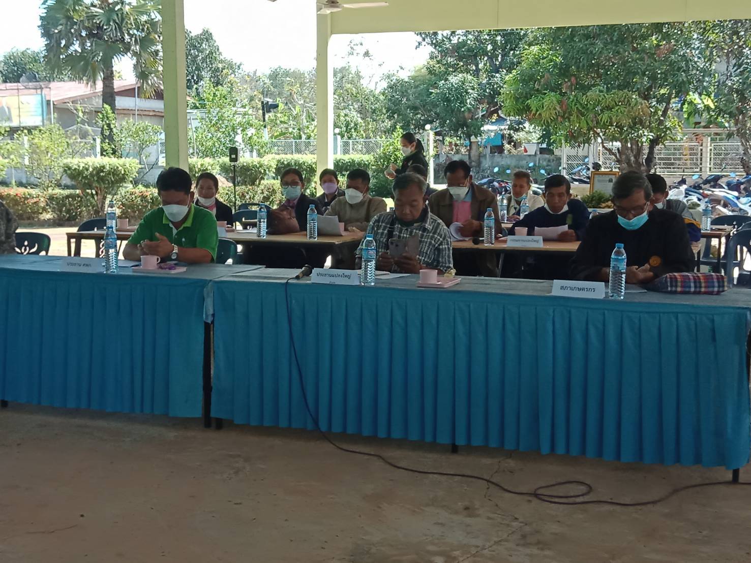 ประมงอำเภอพิบูลมังสาหารร่วมประชุมคณะทำงานขับเคลื่อนงานด้านเกษตร ระดับอำเภอ การประชุมเชื่อมโยงการดำเนินงานคณะกรรมการเครื่อข่าย ศพก.และแปลงใหญ่ คณะกรรมการศูนย์เรียนรู้การเพิ่มประสิทธิภาพการผลิตสินค้าเกษตร (ศพก) ครั้งที่ 2/2565  ..คลิก