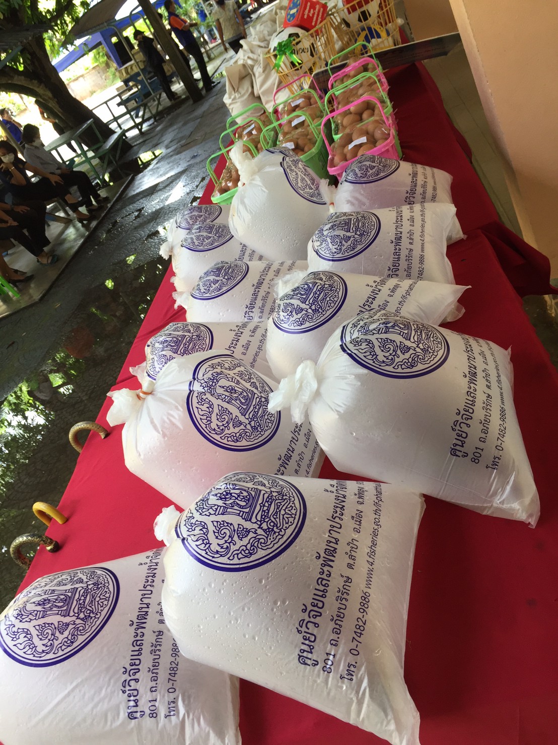 ประมงจังหวัดพัทลุง ร่วมงานพิธีเปิดโครงการหน่วยบำบัดทุกข์ บำรุงสุข สร้างรอยยิ้มให้ประชาชน ประจำปีงบประมาณ พ.ศ.2565 ณ อำเภอบางแก้ว