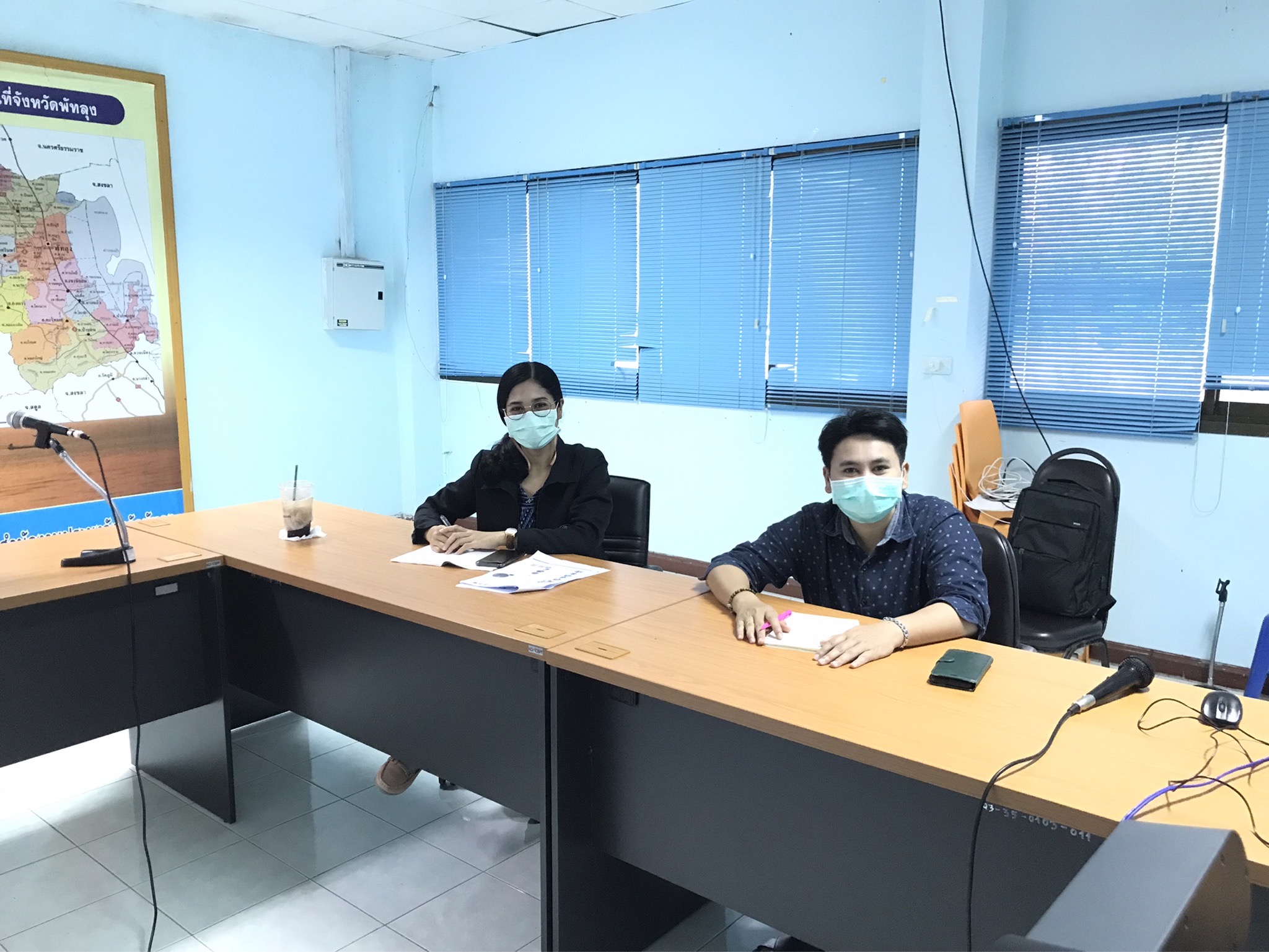 กลุ่มพัฒนาและส่งเสริมอาชีพการประมง ร่วมประชุมโครงการสัมมนาแบบผสมผสานในหัวข้อ