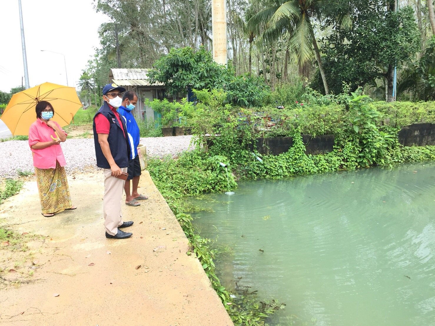 ประมงจังหวัดพัทลุง ลงพื้นที่ตรวจติดตามสถานการณ์ฝนตกหนักเพื่อเฝ้าระวังน้ำท่วมบ่อปลา โรคจากสัตว์น้ำ และกำชับเรื่องต่อ (ทบ.1)..คลิก