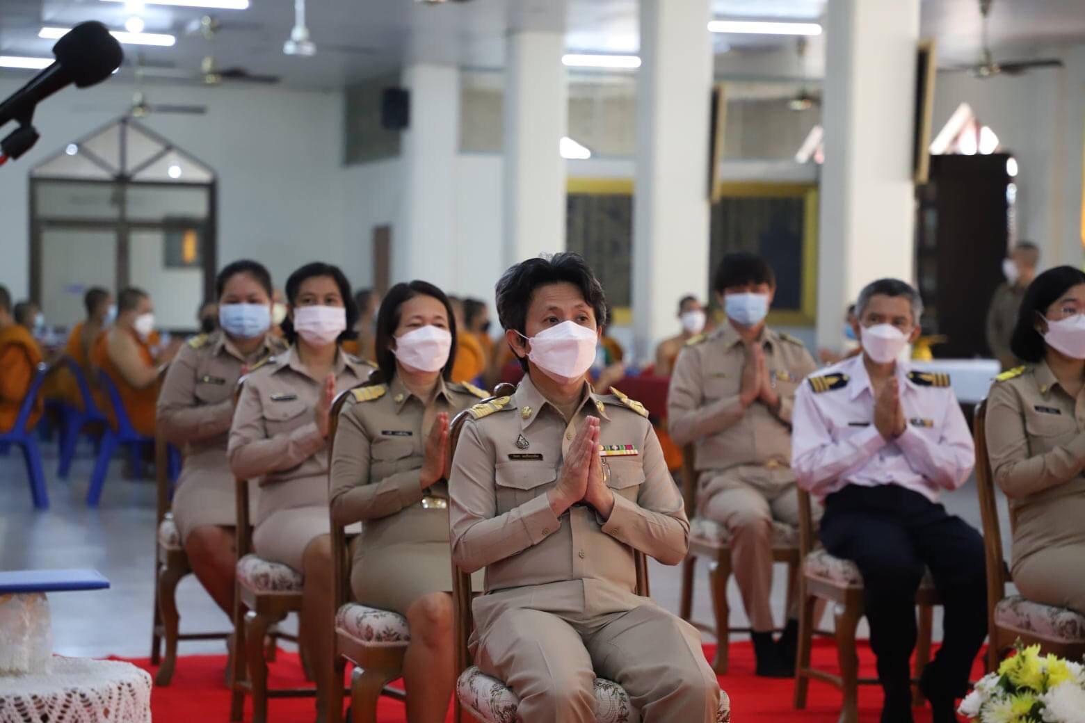 วันที่ 27 กุมภาพันธ์ 2565 ศูนย์วิจัยและพัฒนาการเพาะเลี้ยงสัตว์น้ำจืดอุทัยธานี มอบหมายให้ นายประสิทธิ์ นิยมไทย ตำแหน่ง นักวิชาการประมงชำนาญการ เข้าร่วมพิธีถวายภัตตาหารเพล และสิ่งของพระราชทาน แด่พระภิกษุ สามเณร ในการสอบบาลีสนามหลวง ครั้งที่ 1 ครั้งหลัง ปี พ.ศ. 2565 ระหว่างวันที่ 26-28 กุมภาพันธ์ 2565 ณ ศาลาการเปรียญ (ศาลาอุทัยสังฆสภา) วัดมณีสถิตกปิฎฐาราม (วันทุ่งแก้ว) อำเภอเมืองอุทัยธานี จังหวัดอุทัยธานี..คลิก