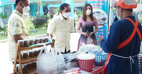 วันศุกร์ที่ 25 กุมภาพันธ์ 2565 ณ โซนด้านหน้าอาคาร FMC กรมประมง..คลิก