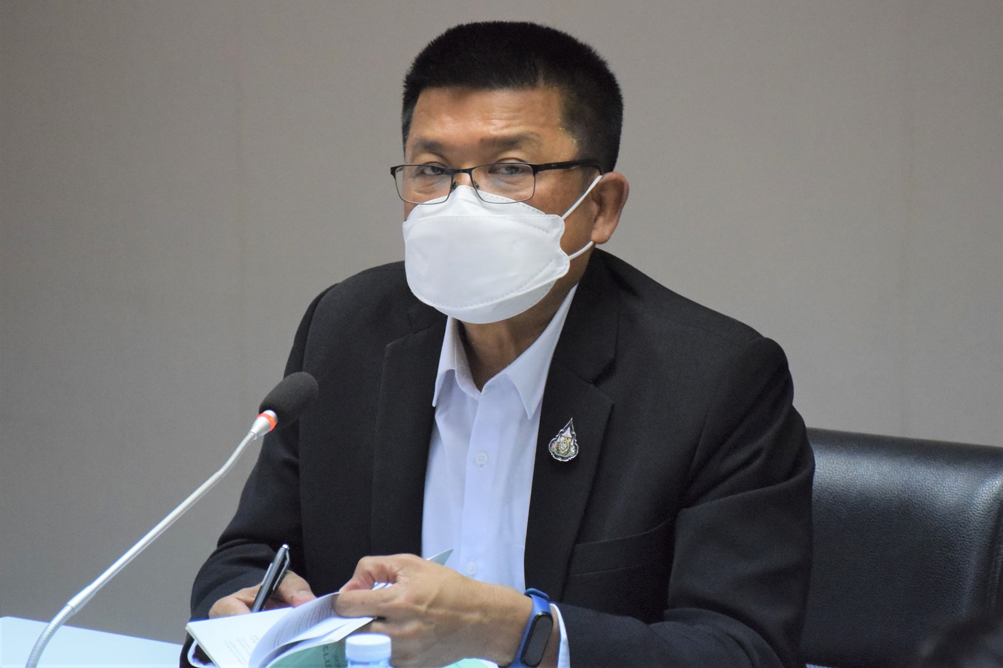 นายบัญชา สุขแก้ว รองอธิบดีกรมประมง เป็นประธานการประชุมคณะกรรมการมาตรการทางปกครอง..คลิก