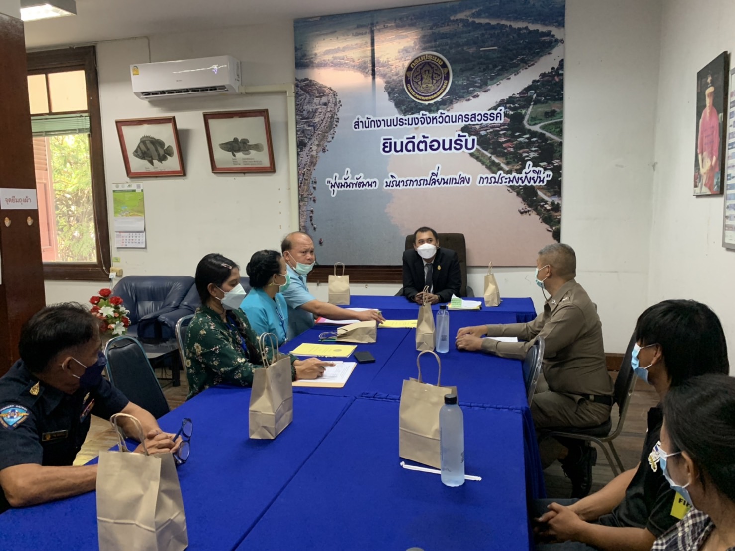 ประชุมคณะกรรมการเปรียบเทียบ ครั้งที่ 1/2565 ตามพระราชกำหนดการประมง พ.ศ.2558 และที่แก้ไขเพิ่มเติม มาตรา 60 มีบทกำหนดโทษตามมาตรา 141 และ169 และกฎหมายที่เกี่ยวข้อง..คลิก