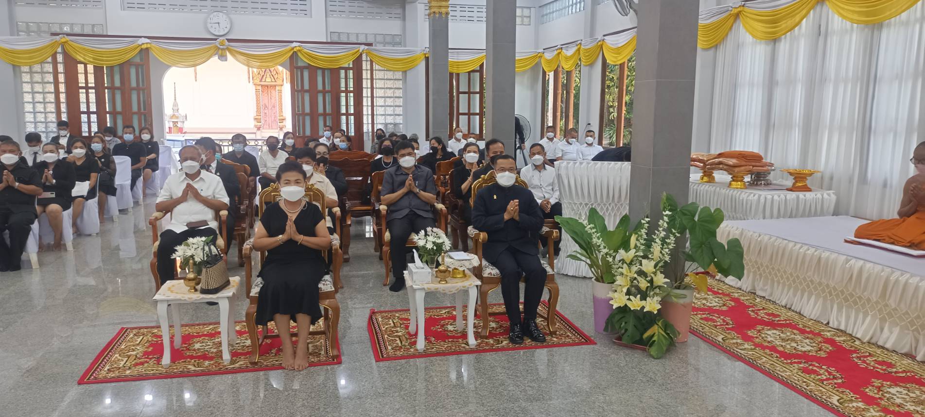 ประมงจังหวัด ร่วมเป็นเจ้าภาพพิธีบำเพ็ญกุศลสวดพระอภิธรรมศพพระครูสิริสุตคุณ อดีตเจ้าคณะจังหวัดพัทลุง วัดอัมพวนารามฯ(ส้มตรีด)..คลิก