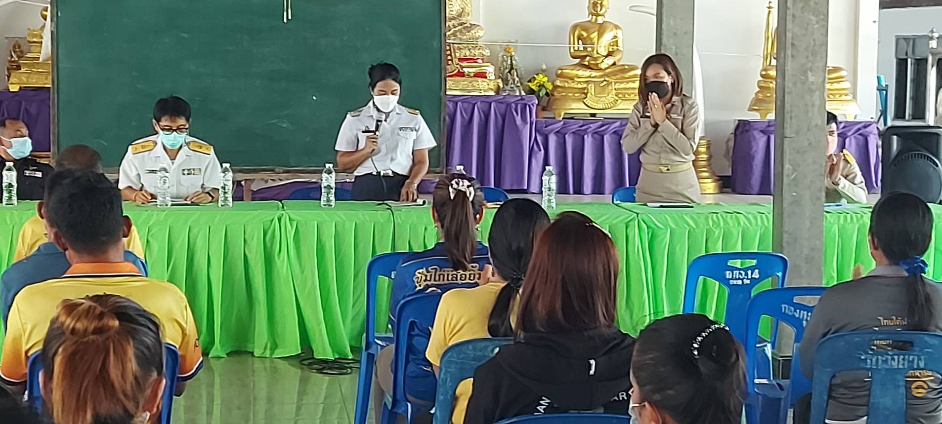 ประมงอำเภอวารินชำราบ จัดประชุมประชาคมรับฟังความคิดเห็นผู้มีส่วนได้เสียในการกำหนดเขตพื้นที่รักษาพันธุ์สัตว์น้ำ ..คลิก