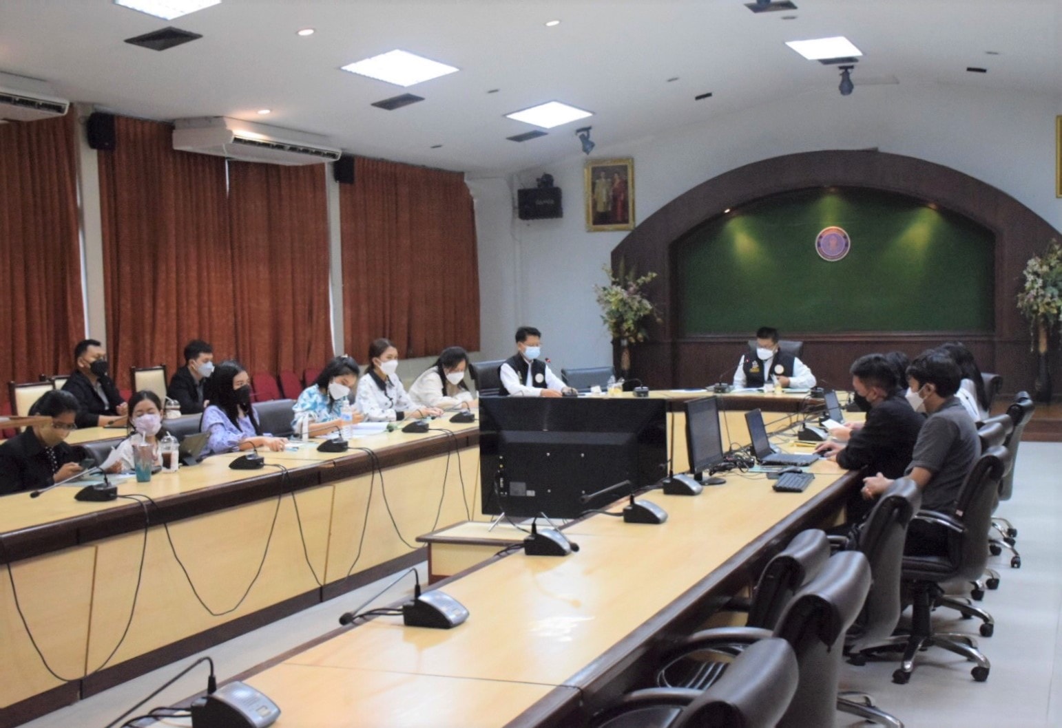 นายบัญชา สุขแก้ว รองอธิบดีกรมประมง เป็นประธานการประชุมคณะกรรมการมาตรการทางปกครอง..คลิก
