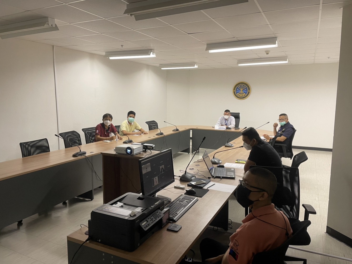 ประชุมการประชุมวิเคราะห์สถานการณ์ทางทะเล ประจําเดือน มี.ค.๖๕..คลิก