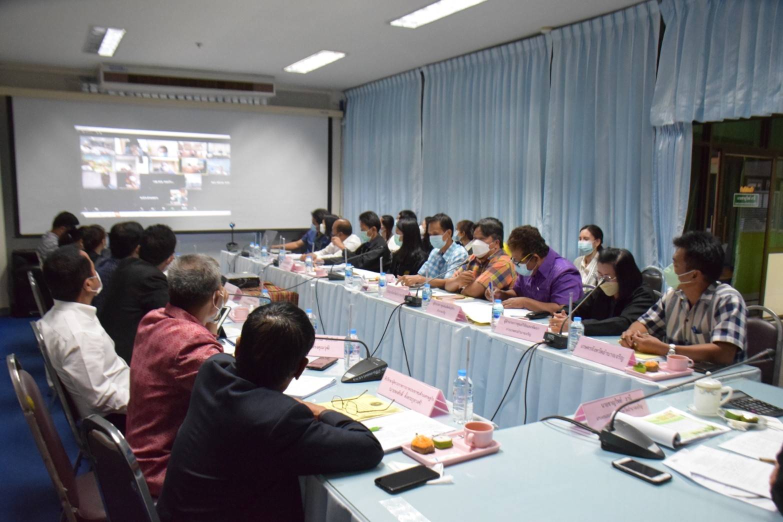 ร่วมประชุมตรวจติดตามความก้าวหน้าผลการดำเนินงานตามแผนการตรวจราชการ