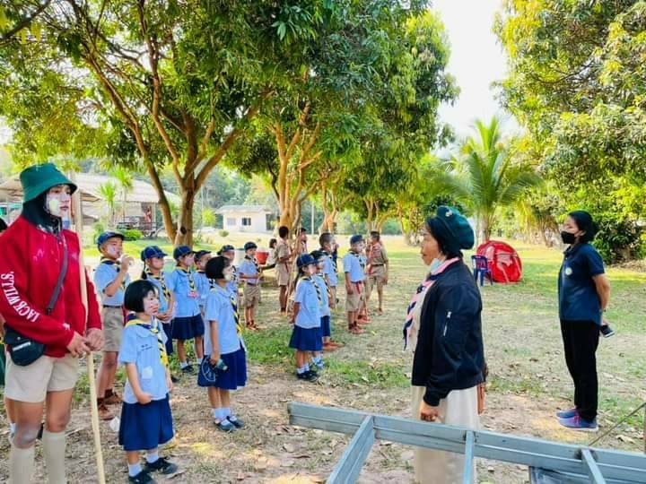 บรรยายให้ความรู้เกี่ยวกับการเพาะพันธุ์ปลาตะเพียนขาว การเก็บไข่ปลานิล และระยะการพัฒนาของไข่ปลานิล