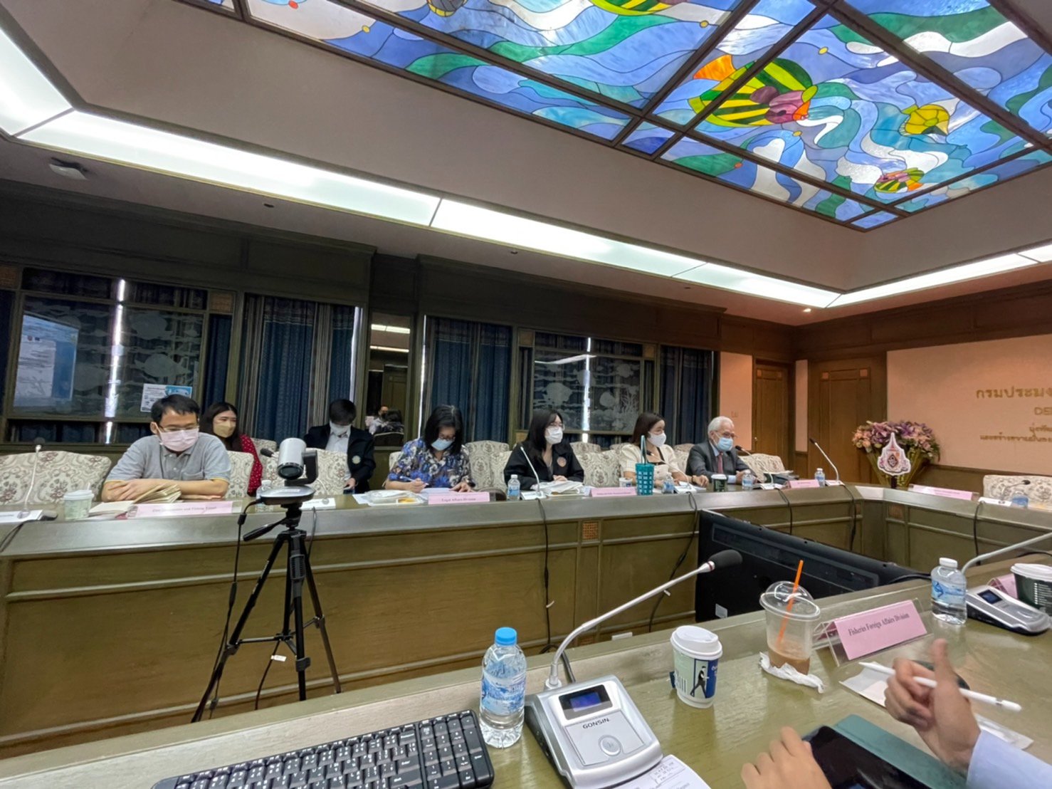 ร่วมในการประชุมหารือกับ Mr. Aldo Dell’Ariccia หัวหน้าทีมกลไกการหารือระดับภูมิภาคที่เพิ่มพูนระหว่างสหภาพยุโรป - อาเซียน (The Enhanced Regional EU-ASEAN Dialogue Instrument: E-READI)..คลิก
