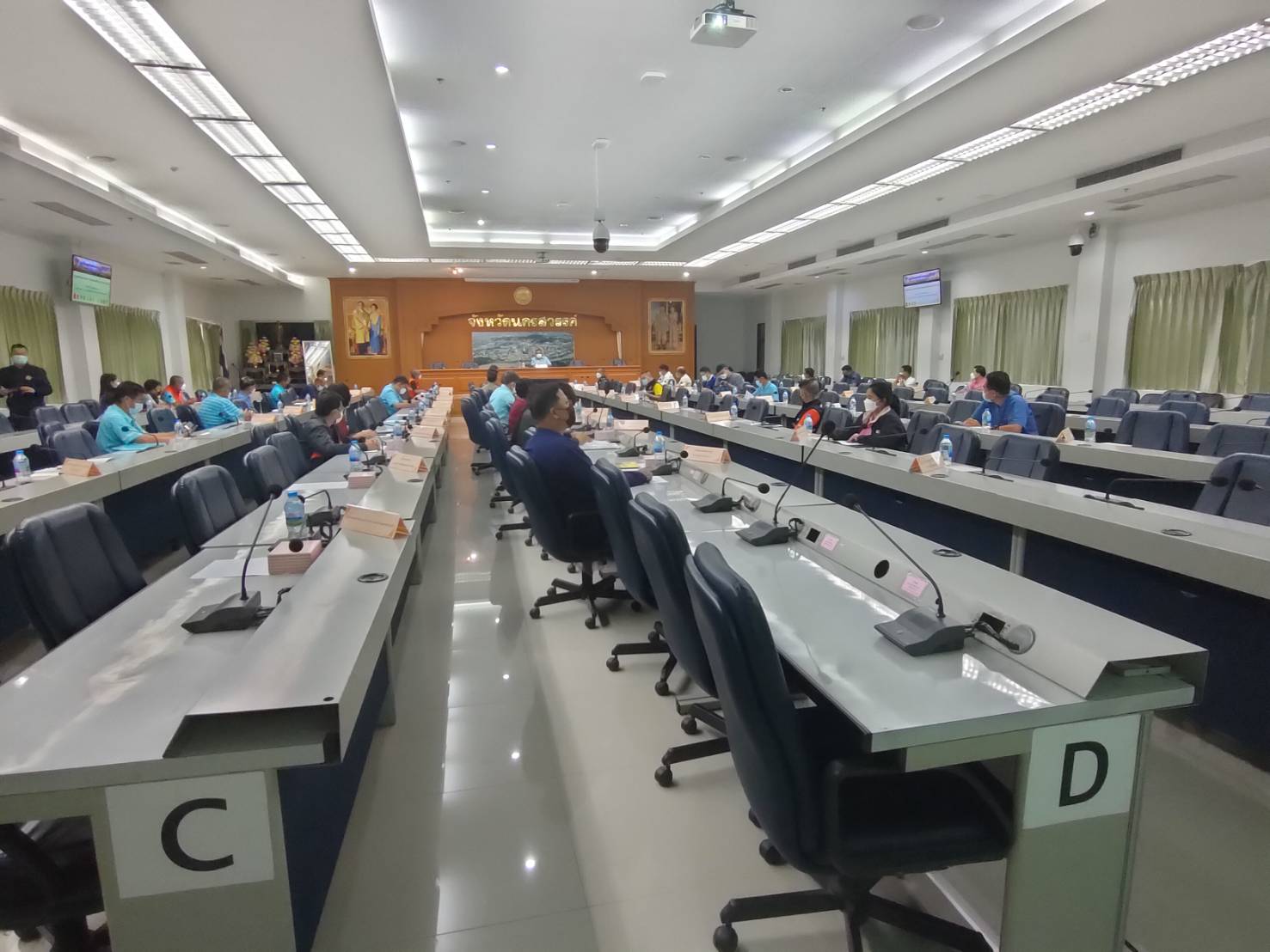 ร่วมประชุมติดตามสถาณการณ์การป้องกันและแก้ไขปัญหาภัยแล้ง ปี 2565..คลิก