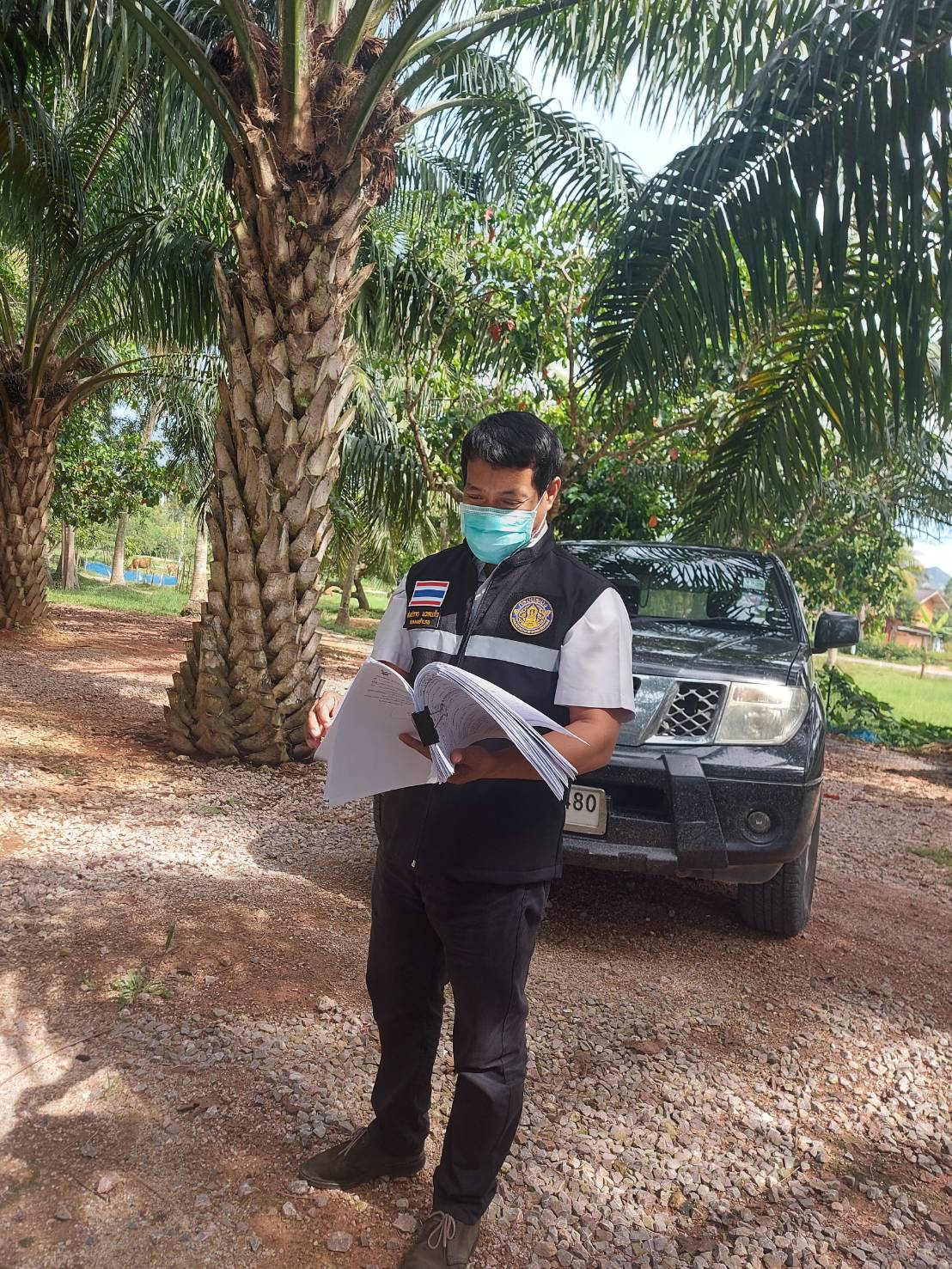 ประมงอำเภอควนขนุน ลงพื้นที่ติดตามบ่อเลี้ยงสัตว์น้ำ เกษตรกรท่ียื่นแบบแสดงความจำนงขอรับการช่วยเหลือของเกษตรกร ผู้ประสบภัยพิบัติกรณีฉุกเฉิน (อุทกภัย) กษ 01 อำเภอควนขนุน