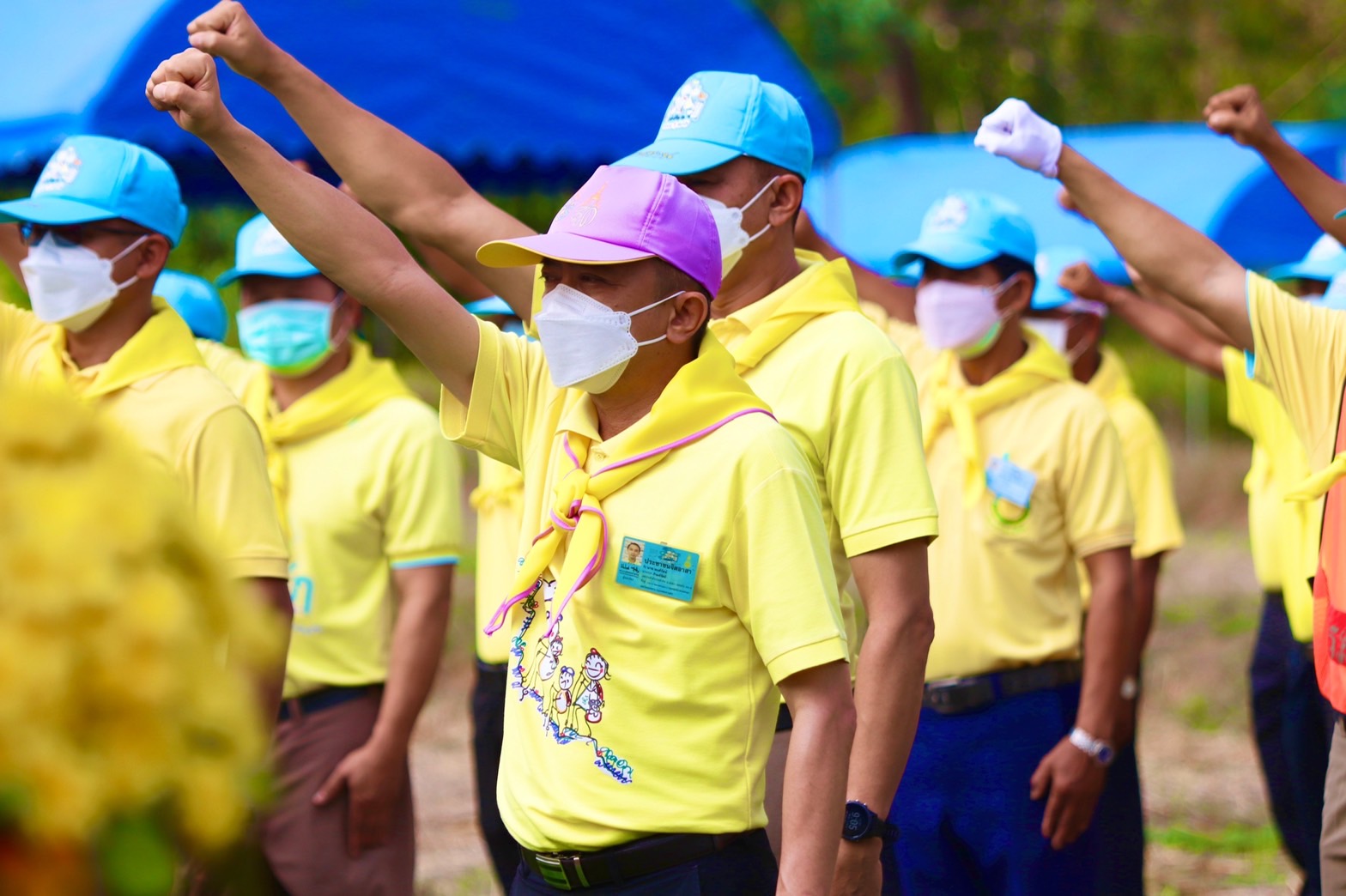 ประมงอำเภอพิบูลมังสาหาร เข้าร่วมพิธีเปิดโครงการจิตอาสาต้านภัยแล้ง ปี 65 ณ ห้วยคำปลากั้ง บ้านโนนสวาง หมู่ที่ 4 ตำบลนาโพธิ์ อำเภอพิบูลมังสาหาร จังหวัดอุบลราชธานี..คลิก