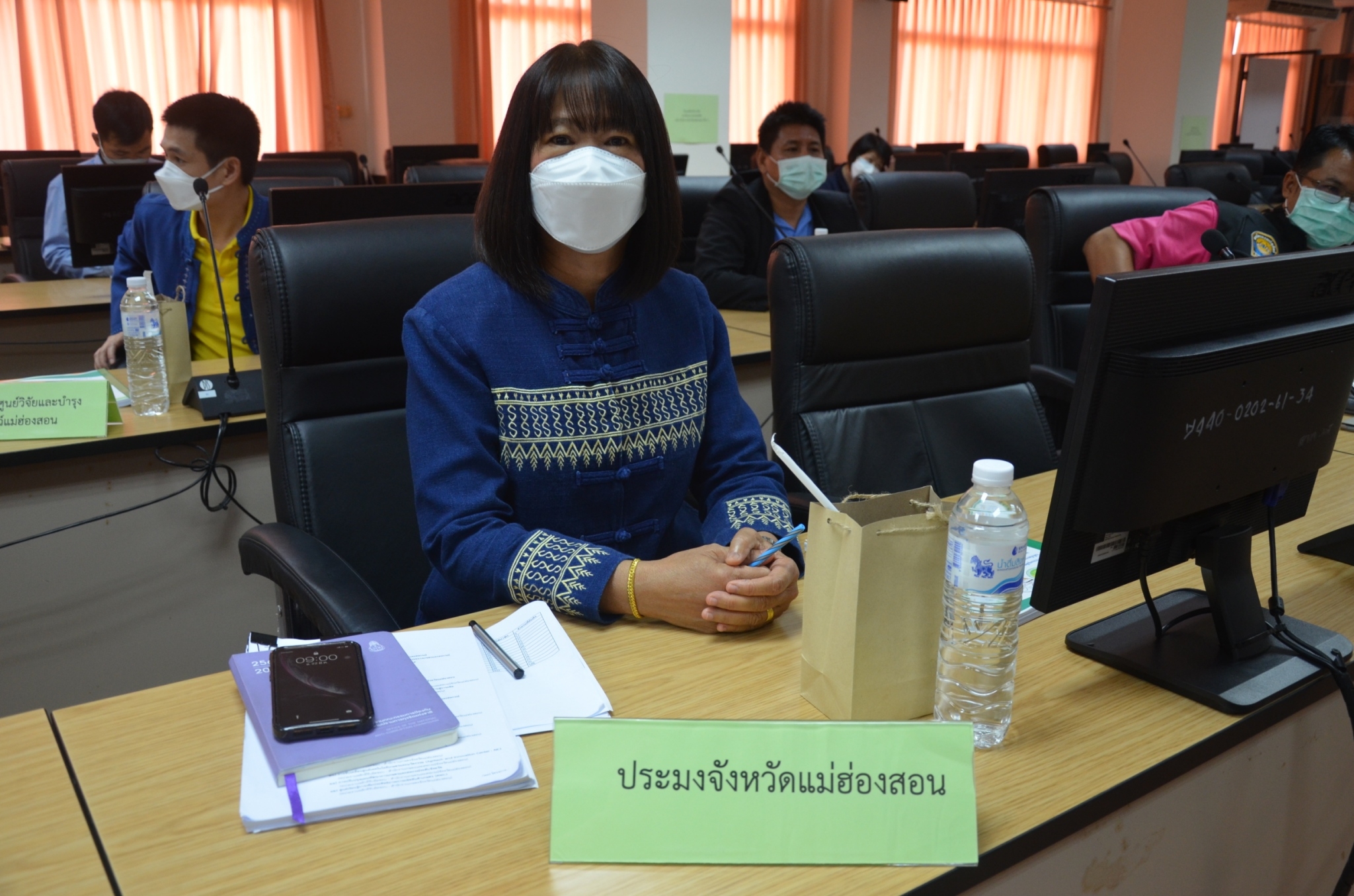 นายชาตรี บุญนาค ผู้ตรวจราชการกระทรวงเกษตรและสหกรณ์ เขตตรวจราชการที่ 15 เป็นประธาน การประชุมติดตามผลการปฏิบัติราชการของส่วนราชการในสังกัดกระทรวงเกษตรและสหกรณ์ ตามแผนการตรวจราชการและการขับเคลื่อนแบบบูรณาการในพื้นที่ฯ ประจำปีงบประมาณ พ.ศ. 2565 รอบที่ 1 (จังหวัดแม่ฮ่องสอน)..คลิก
