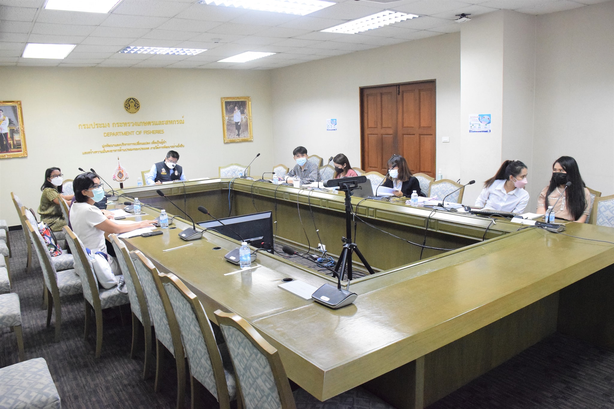 นายบัญชา สุขแก้ว รองอธิบดีกรมประมง เป็นประธานในการประชุมหารือร่างพระราชบัญญัติสภาการประมงแห่งประเทศไทย พ.ศ. .... และร่างพระราชบัญญัติกองทุนการประมงแห่ง ชาติ พ.ศ...คลิก