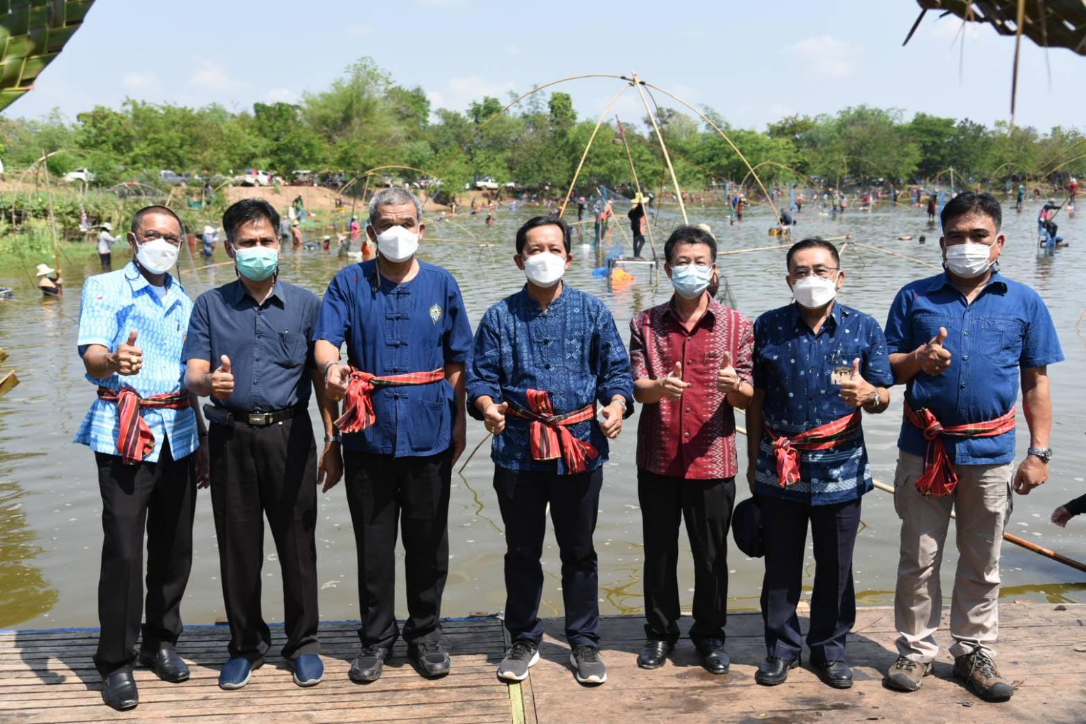 กรมประมง...ลุยต่อ “โครงการธนาคารผลผลิตสัตว์น้ำแบบมีส่วนร่วม”  โชว์ผลสำเร็จ “แหล่งน้ำทำนบปลาห้วยวังเบญ” จังหวัดอุดรธานี  เปิดจับสัตว์น้ำ มุ่งกระจายรายได้ให้ชุมชน