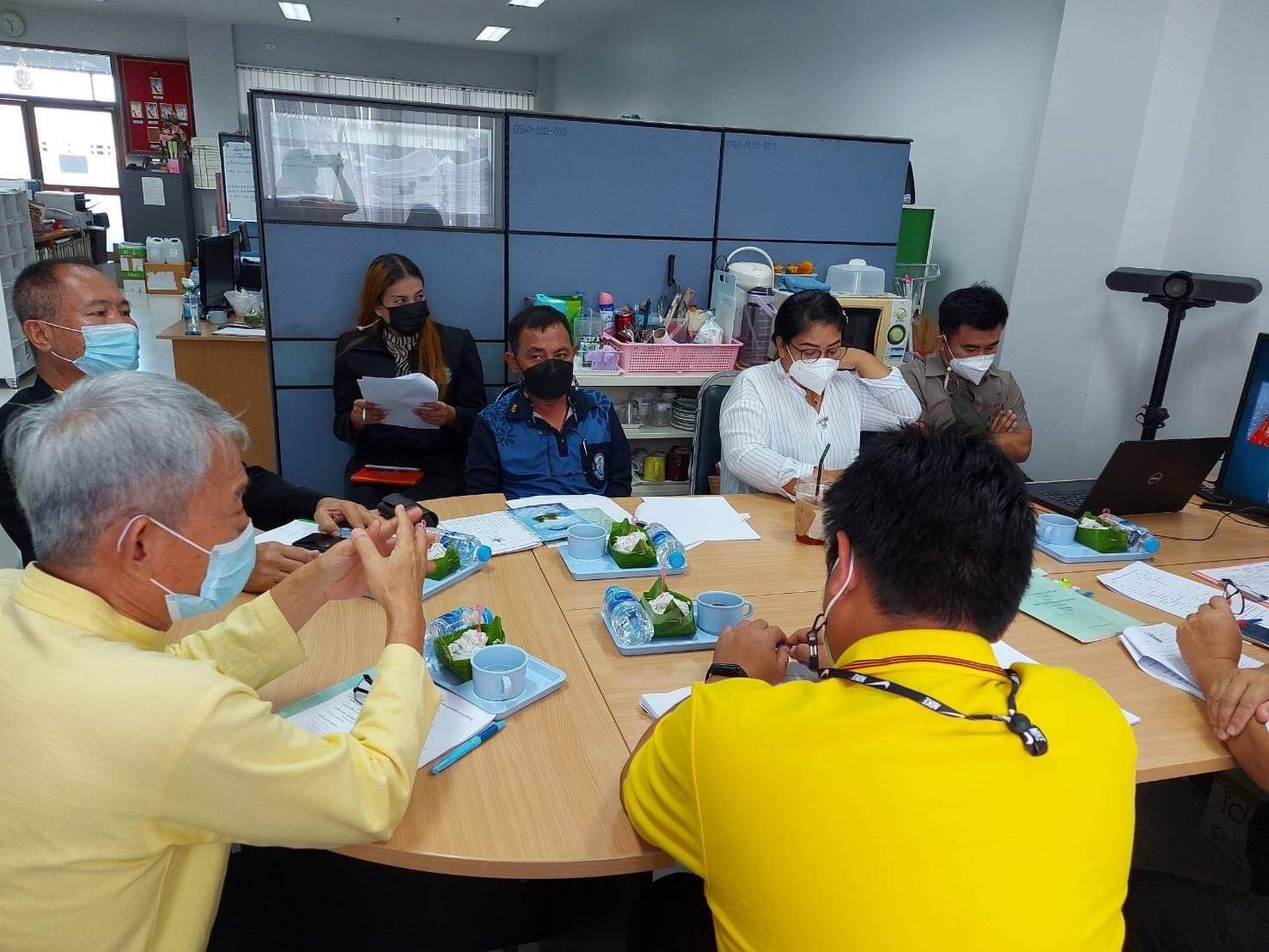 ร่วมประชุมการขออนุญาตทำการแก้ไขเปลี่ยนแปลงที่จับสัตว์น้ำที่เป็นสาธารณสมบัติ..คลิก