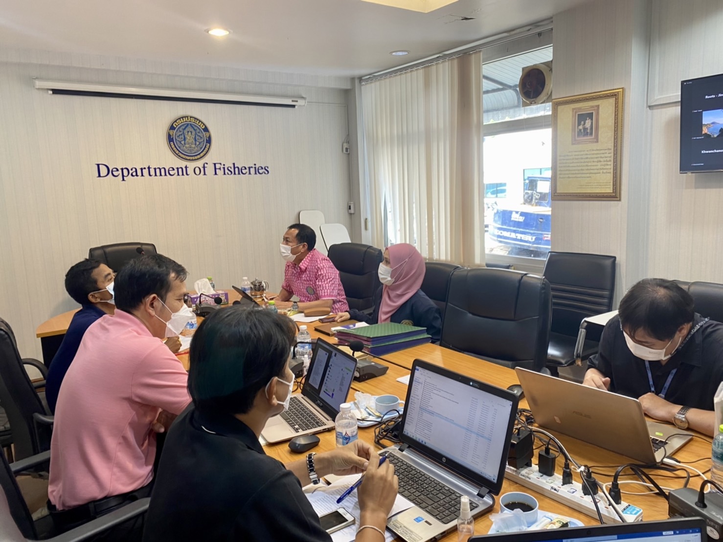 ร่วมประชุมหารือระบบการออกหนังสือคนประจำเรือสำหรับแรงงานต่างด้าว..คลิก