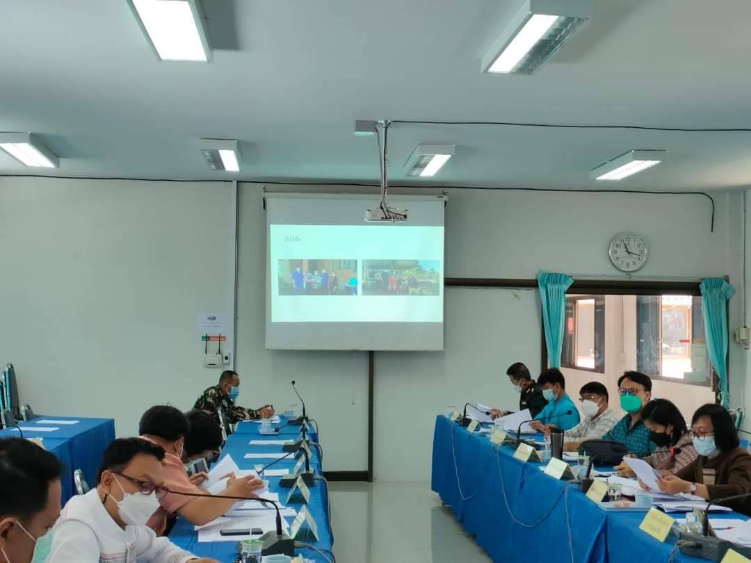 ร่วมการประชุมคณะกรรมการบริหารงานอำเภอ (กบอ.)