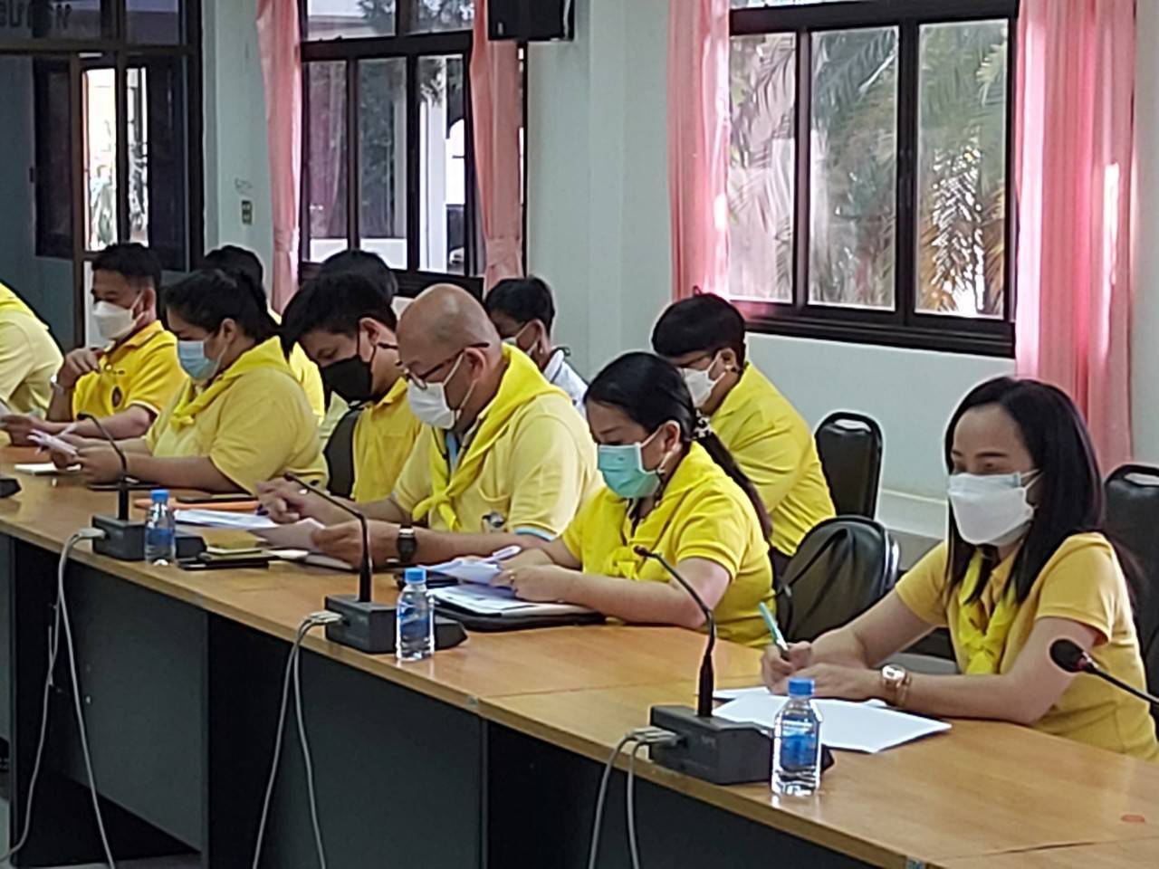 ร่วมประชุม ศูนย์อำนวยการจิตอาสาพระราชทานอำเภอภูซาง จังหวัดพะเยา