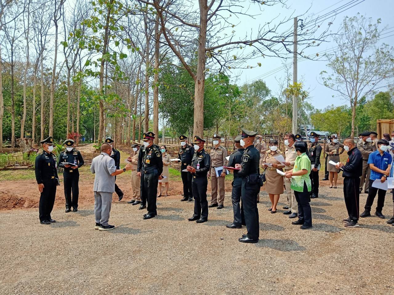 เข้าร่วมประชุมเตรียมความพร้อมในการรับเสด็จสมเด็จพระกนิษฐาธิราชเจ้า กรมสมเด็จพระเทพรัตนราชสุดาฯ สยามบรมราชกุมารี..คลิก