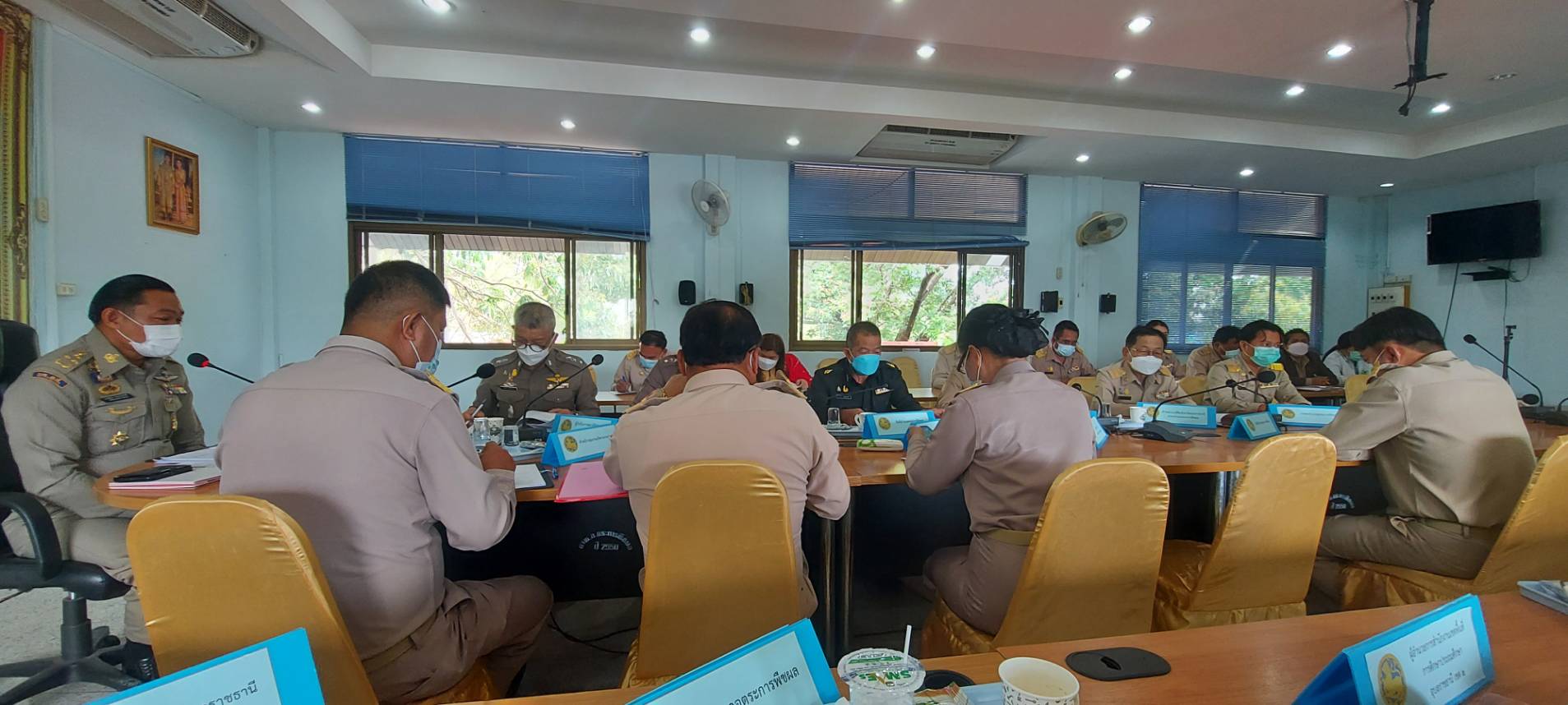 ประมงอำเภอตระการพืชผล เข้าร่วมประชุมหัวหน้าส่วนราชการ หัวหน้าหน่วยงานรัฐวิสาหกิจ ผู้บริหารสถานศึกษาและคณะกรรมการบริหารงานอำเภอแบบบูรณาการ(กบอ.) อำเภอตระการพืชผล จังหวัดอุบลราชธานี..คลิก