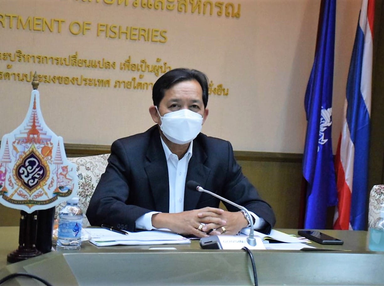 นายเฉลิมชัย สุวรรณรักษ์ อธิบดีกรมประมง เข้าร่วมการประชุมคณะกรรมการติดตามเร่งรัดการใช้จ่ายเงินงบประมาณของกระทรวงเกษตรและสหกรณ์ ครั้งที่ 2/2565..คลิก