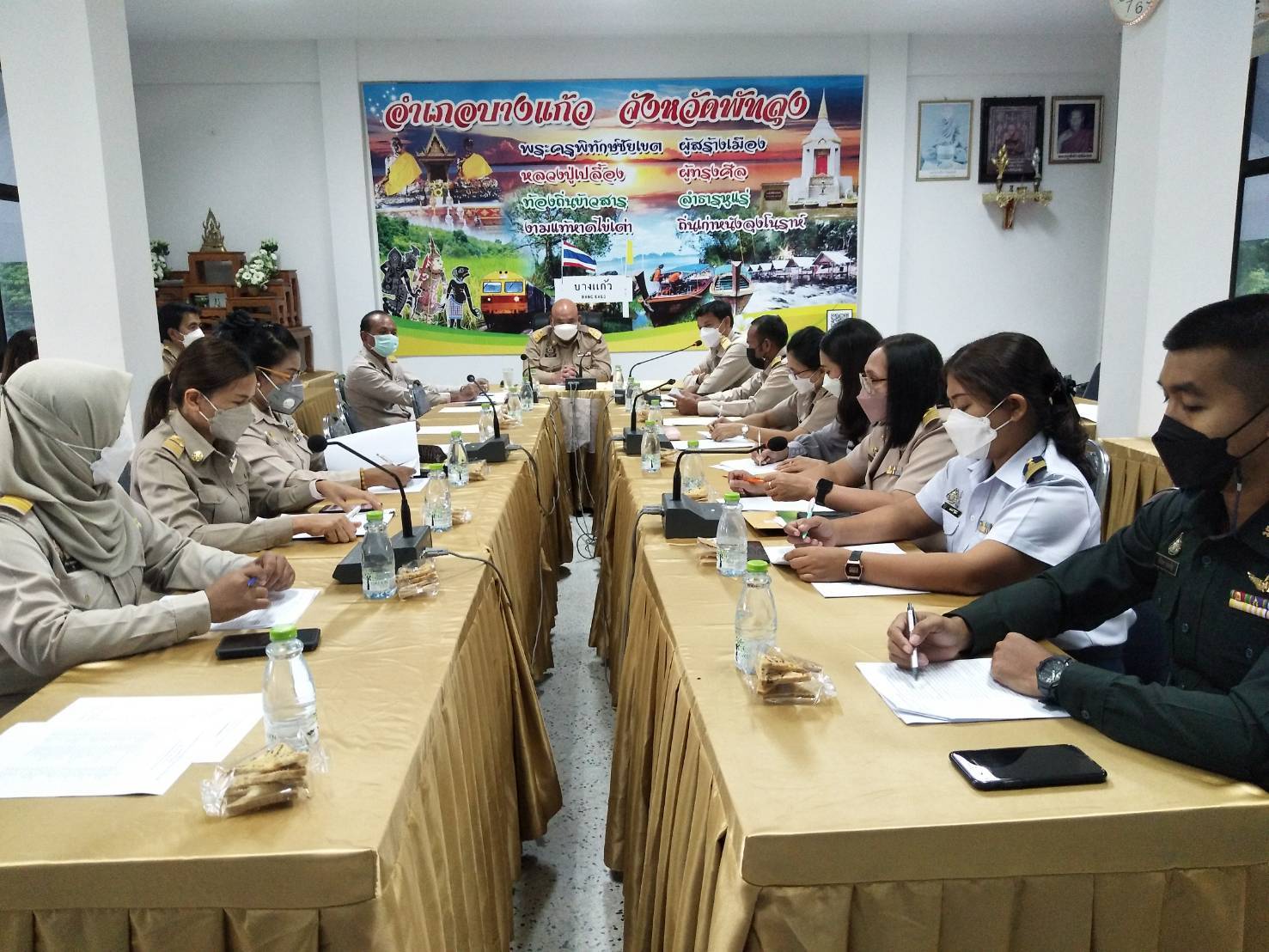 ประมงอำเภอบางแก้ว เข้าร่วมประชุมกำนัน ผู้ใหญ่บ้าน ฯลฯ ประจำเดือนมีนาคม 2565..คลิก