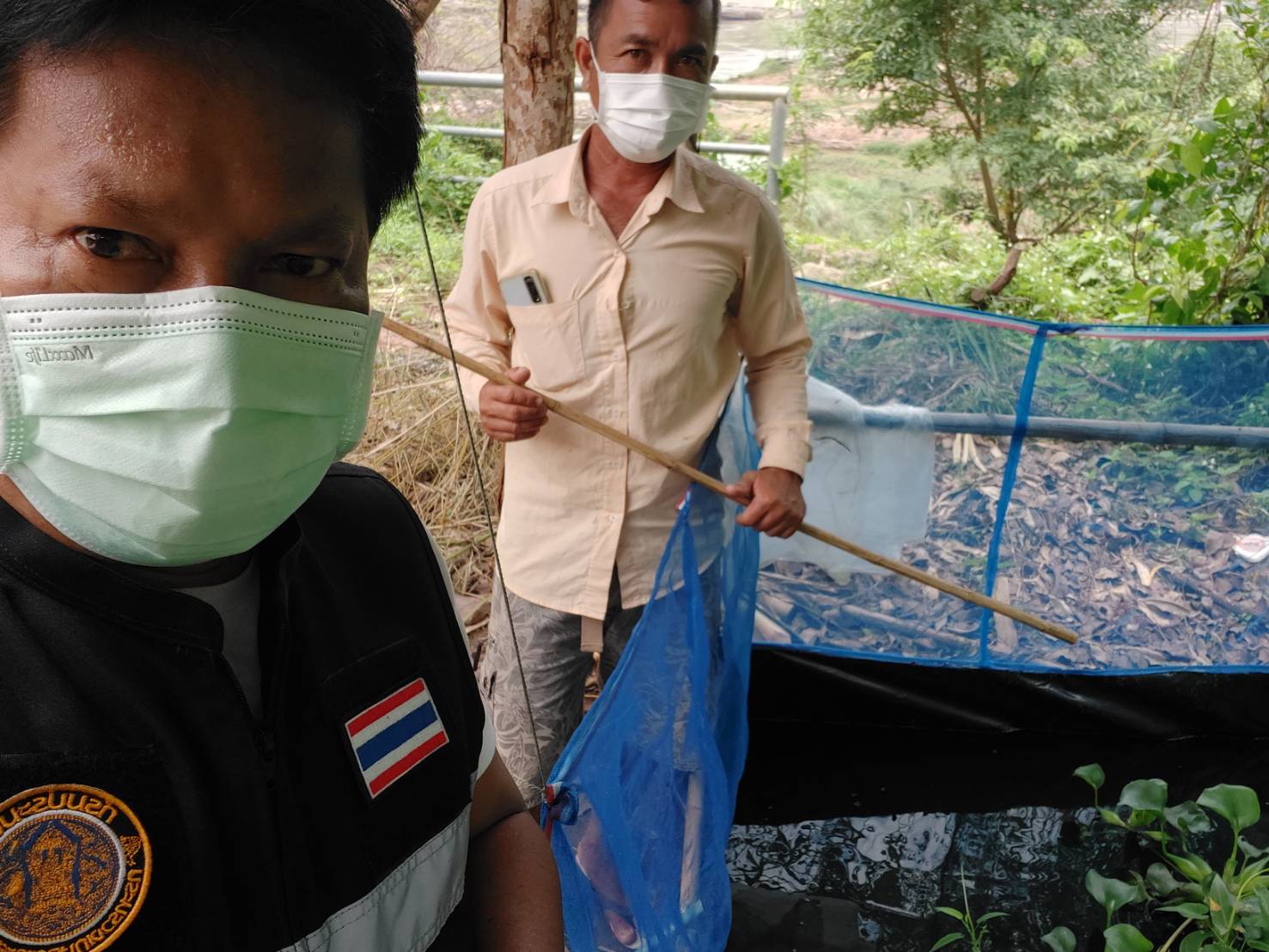 ประมงอำเภอโขงเจียม ลงพื้นที่บ้านปากลา เพื่อติดตามโครงการ คทช.และโรงเรียน ตชด.บรรจบพัน บ้านปากลา อำเภอโขงเจียม..คลิก