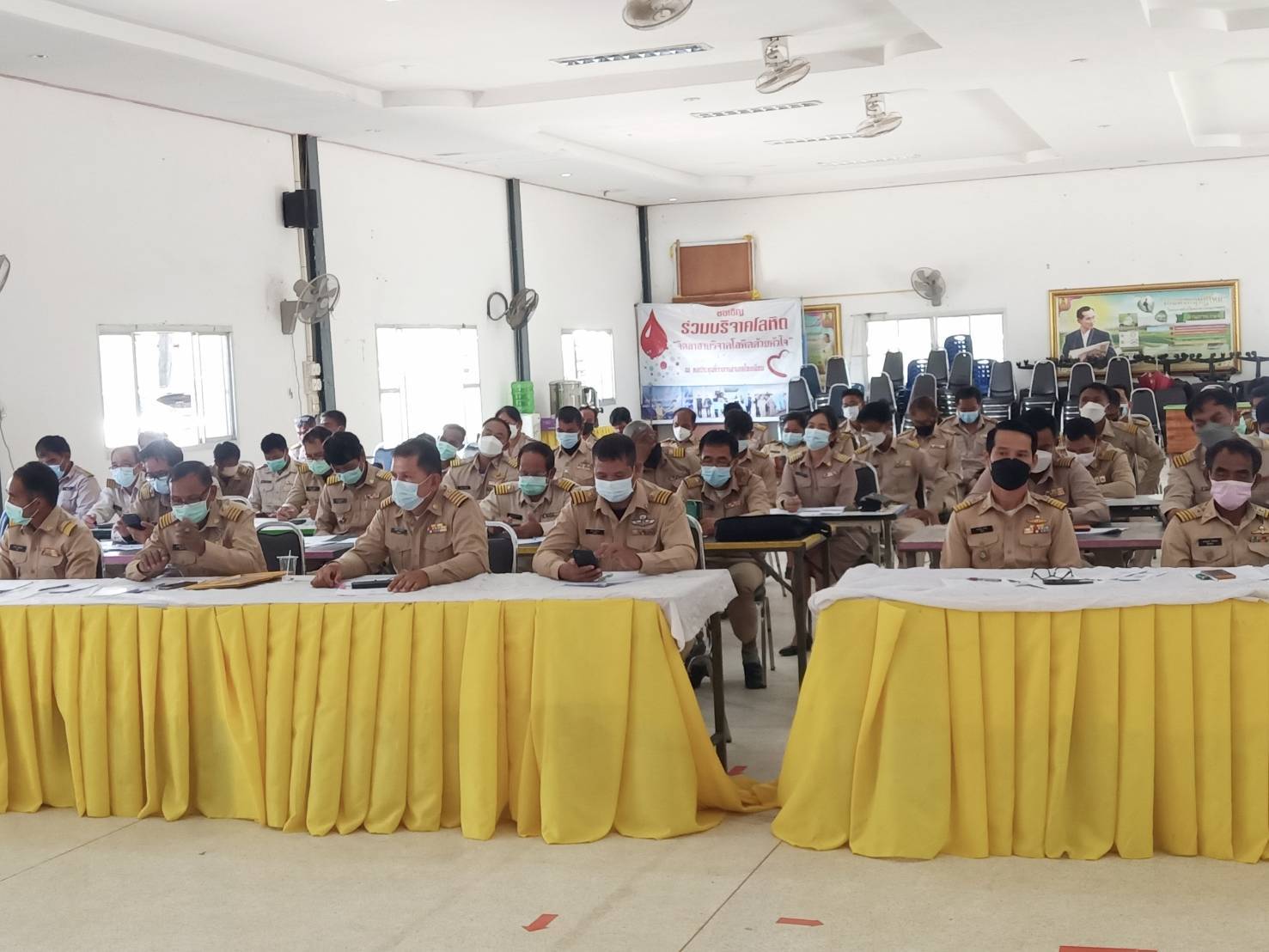 ประมงอำเภอโขงเจียม ร่วมประชุมกำนัน ผู้ใหญ่บ้าน อำเภอโขงเจียม ร่วมกับหัวหน้าส่วนราชการอำเภอโขงเจียม ณ หอประชุมอำเภอโขงเจียม..คลิก