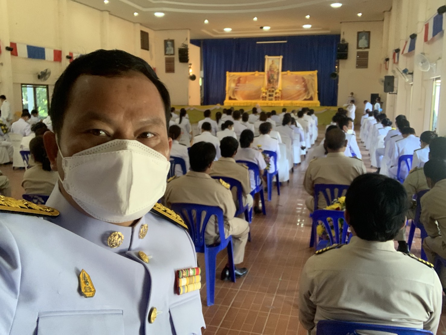 ประมงอำเภอเขื่องในร่วมพิธีถวายราชสักการะพระบาทสมเด็จพระพุทธยอดฟ้าจุฬาโลกมหาราช..คลิก