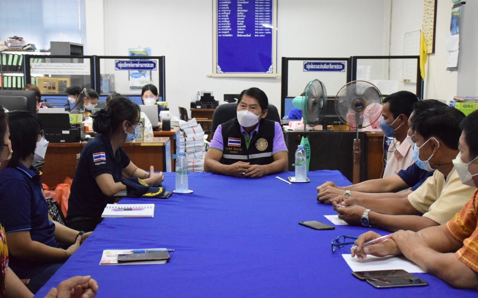 นายประพันธ์ ลีปายะคุณ รองอธิบดีกรมประมง ลงพื้นที่จังหวัดลพบุรี..คลิก