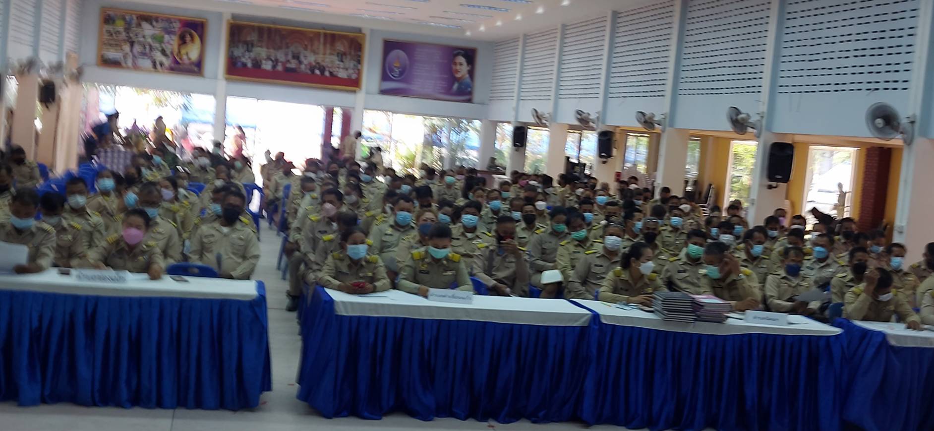 ประมงอำเภอสิรินธร เข้าร่วมประชุมกำนัน ผู้ใหญ่บ้านฯลฯ แจ้งข่าวสารด้านการประมง..คลิก