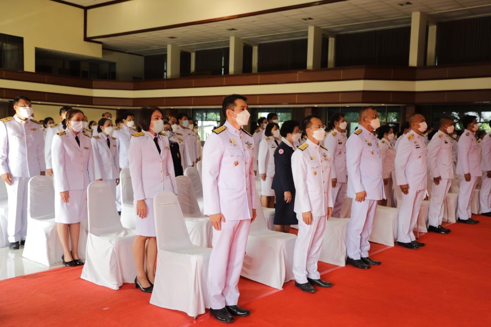 วันที่ 6 เมษายน 2564 เวลา 08.09 น. นายบุญหลาย กุลนารัตน์ ประมงจังหวัดหนองบัวลำภู ร่วมพิธีถวายราชสักการะเนื่องในวันพระบาทสมเด็จพระพุทธยอดฟ้าจุฬาโลกมหาราช และวันที่ระลึกมหาจักรีบรมราชวงศ์..คลิก