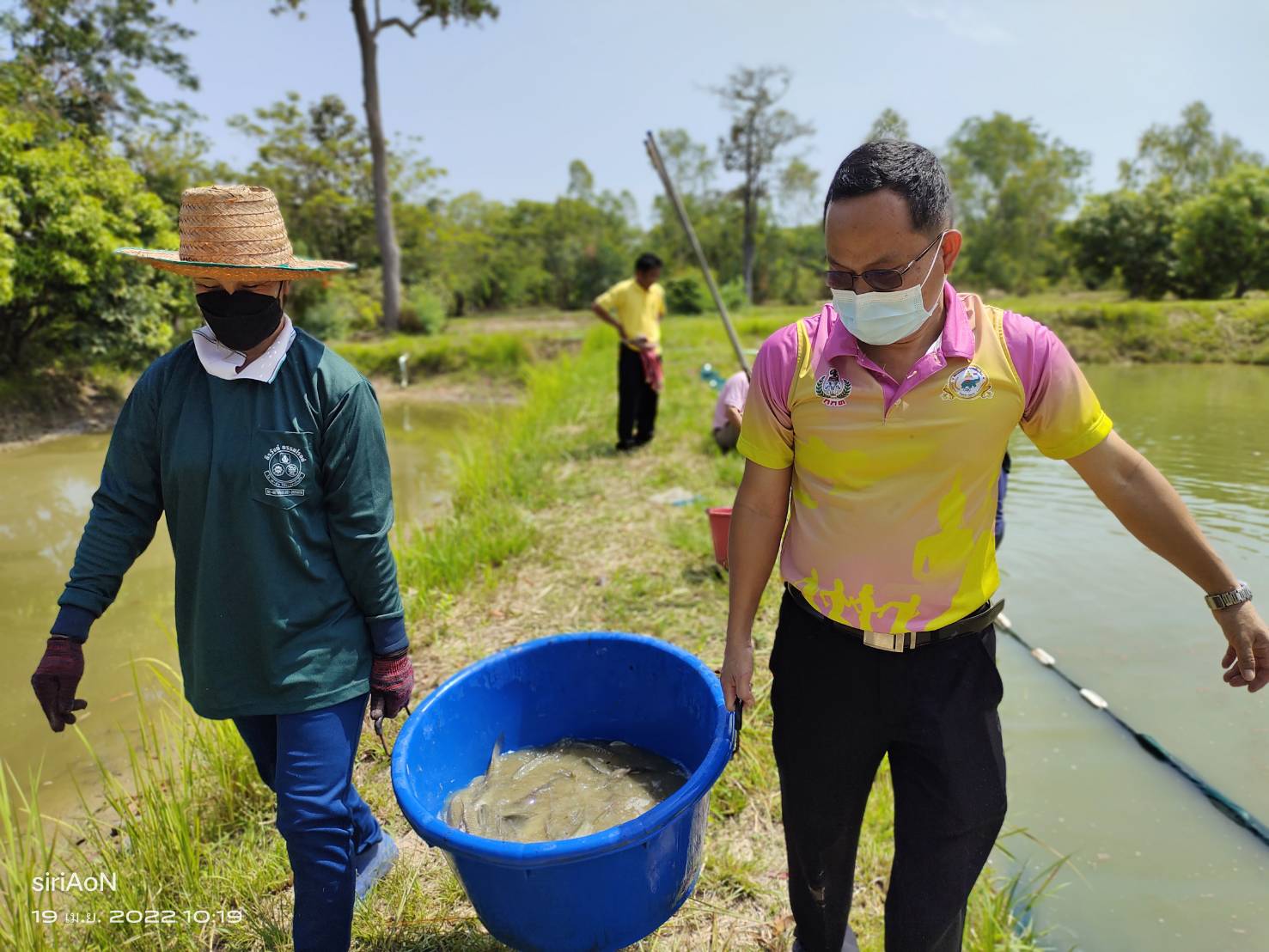 ประมงอุบล น้อมนำแนวพระราชดำริ ดำเนินงานโครงการฟาร์มตัวอย่างตามพระราชดำริบ้านยางน้อย จังหวัดอุบลราชธานี สาธิตการเพาะพันธุ์ปลาตะเพียนขาวในบ่อดิน สานต่ออาชีพสู่เกษตรกร ..คลิก