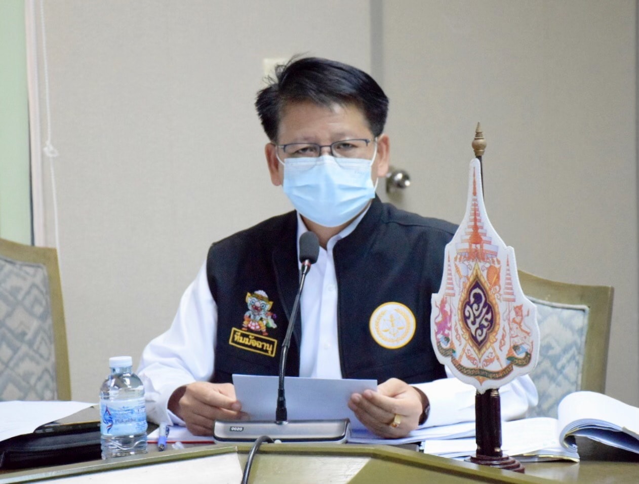 นายบัญชา สุขแก้ว รองอธิบดีกรมประมง เข้าร่วมการประชุมคณะอนุกรรมการกลั่นกรองกฎหมายที่เกี่ยวข้องกับภาคประมง และแรงงานในภาคประมง ครั้งที่ 13/2565 หรือผ่านระบบประชุมทางไกล Zoom Clouds Meeting