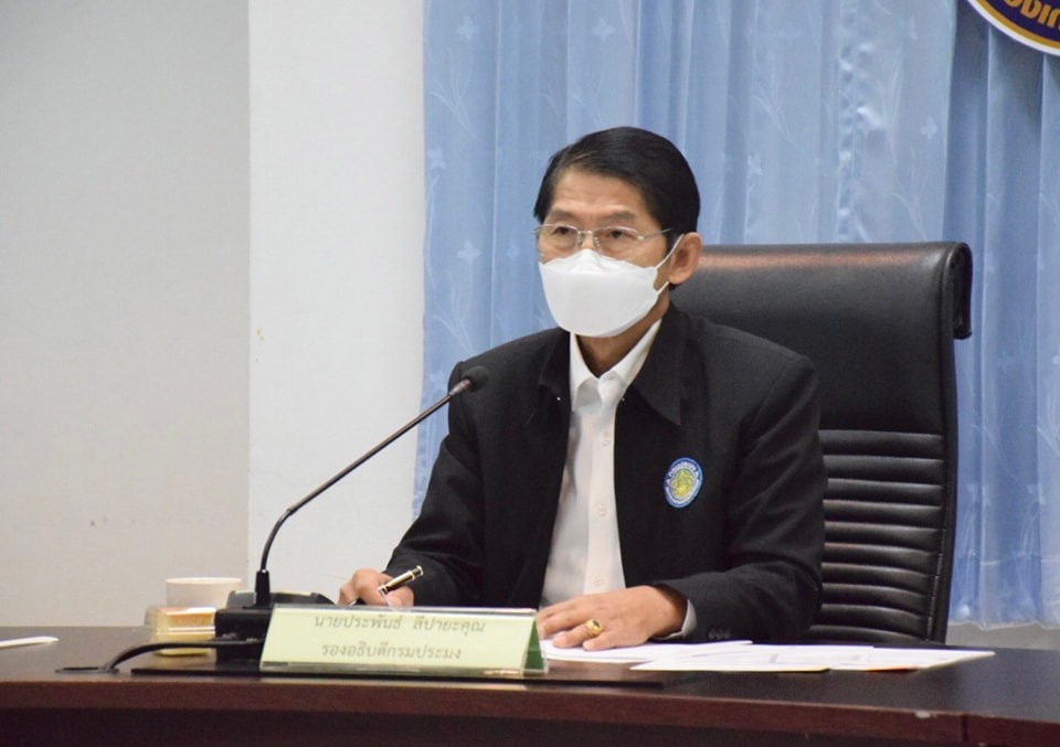 นายประพันธ์ ลีปายะคุณ รองอธิบดีกรมประมง เป็นประธานในการประชุม คณะกรรมการบริหารโครงการลดต้นทุนการผลิตกุ้งทะเลเพื่อเพิ่มขีดความสามารถการแข่งขันในอุตสาหกรรรมกุ้งทะเลอย่างยั่งยืน ปี 2564 ครั้งที่ 2/2565