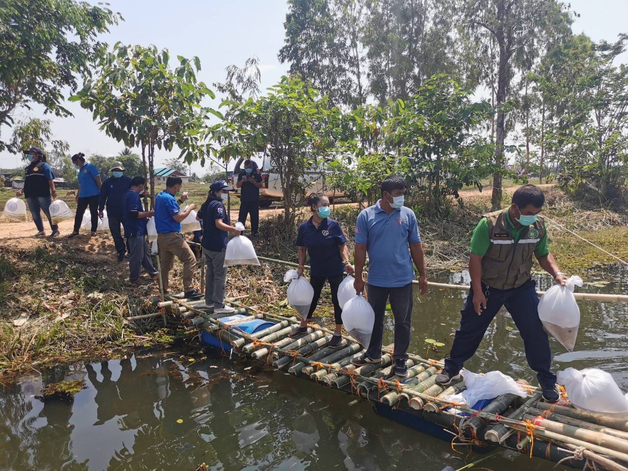 สำนักงานประมงจังหวัดมุกดาหาร KICK-OFF  โครงการบริหารจัดการแหล่งประมงเชิงนิเวศ (EAFM)ชุมชนแม่น้ำโขง มุกดาหาร