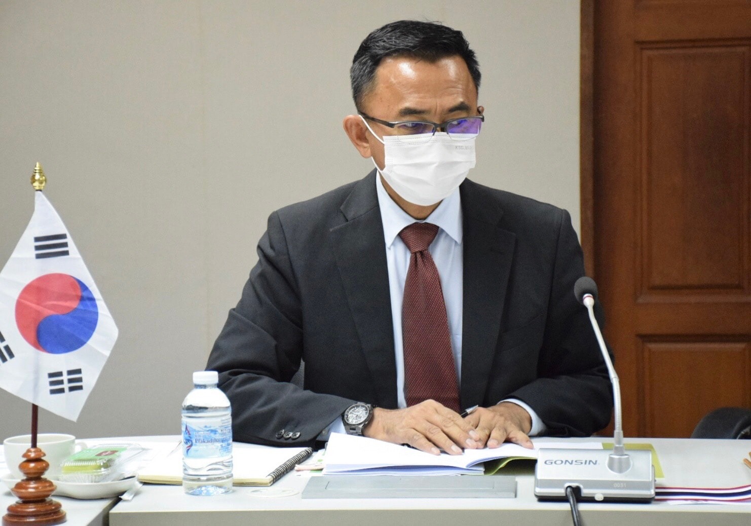 นายถาวร ทันใจ รองอธิบดีกรมประมง เป็นประธานในการประชุมคณะทำงานร่วมด้านวิชาการ ภายใต้กรอบข้อตกลง MRA การควบคุมคุณภาพสินค้าประมงระหว่างไทย-เกาหลี..คลิก