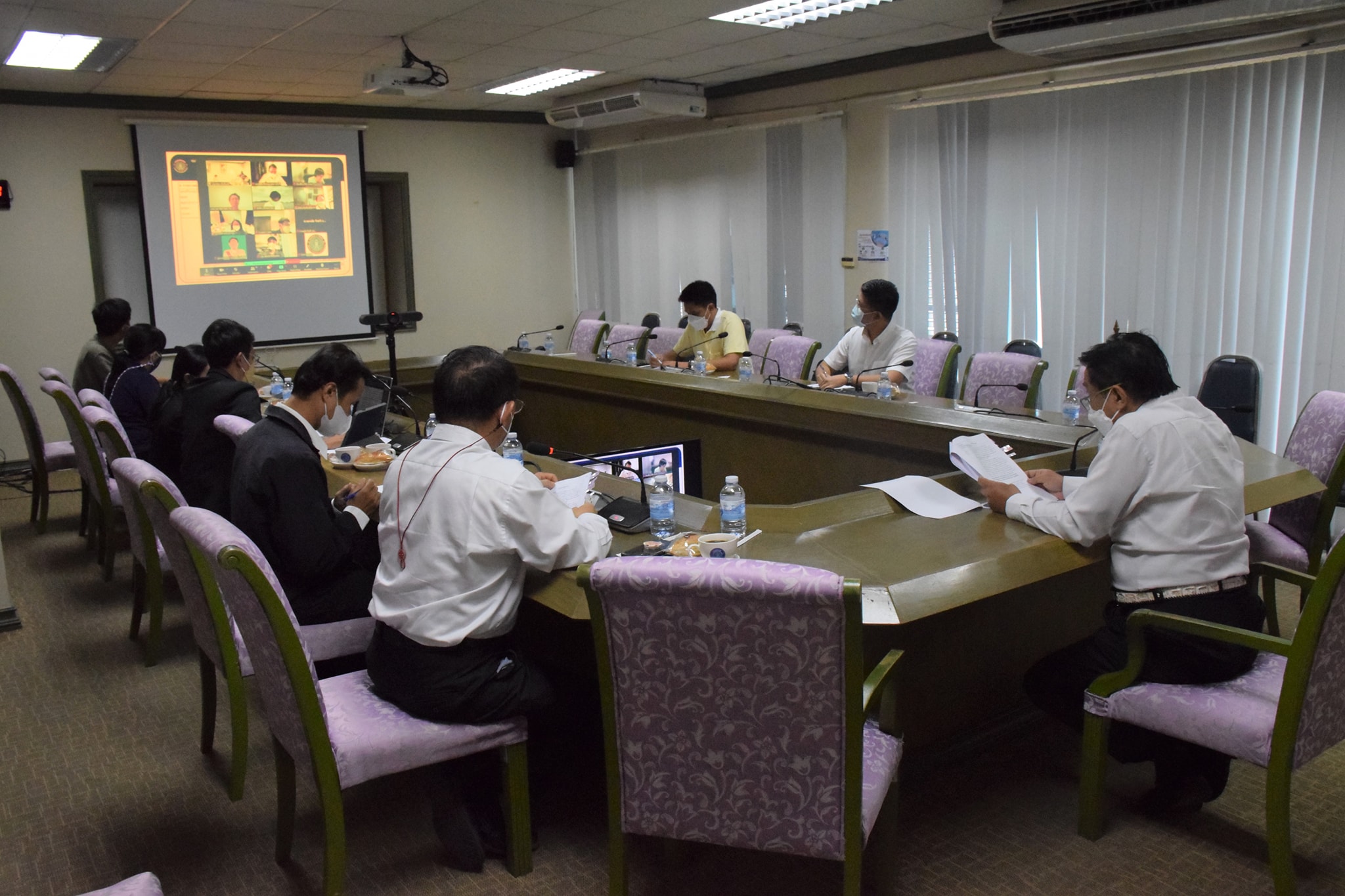 การประชุมคณะกรรมการพิจารณาปรับปรุงและพัฒนาระเบียบกรมประมง ว่าด้วยการจ่ายเงินช่วยเหลือเกษตรกรผู้เพาะเลี้ยงสัตว์น้ำหรือชาวประมงที่ประสบภัยธรรมชาติ พ.ศ. 2551 ครั้งที่ 3/2565