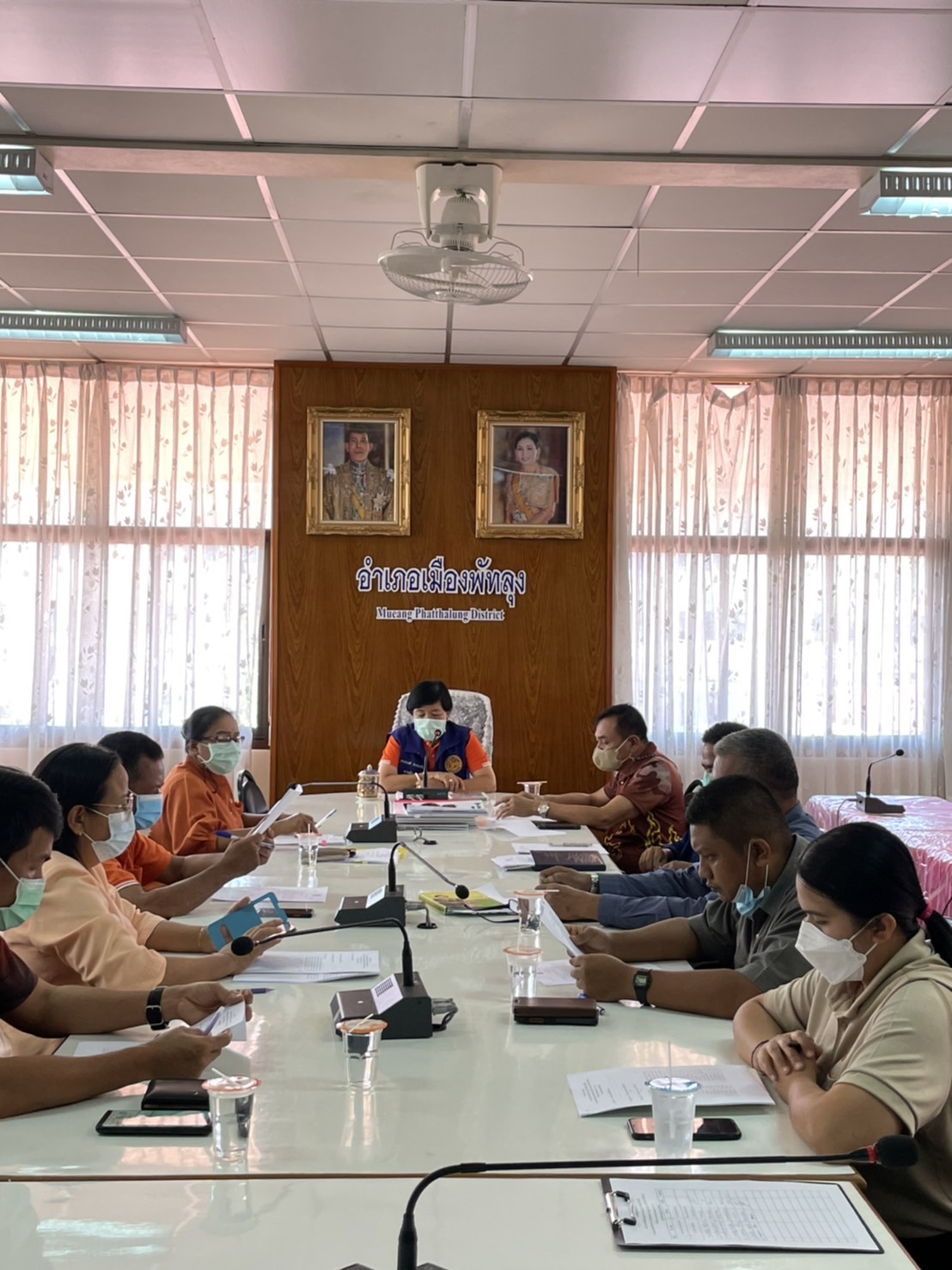 ประมงอำเภอเมืองพัทลุง เข้าร่วมประชุมคณะกรรมการบริหารงานอำเภอแบบบูรณาาร (ก.บ.อ.) ประจำปี พ.ศ.2565..คลิก