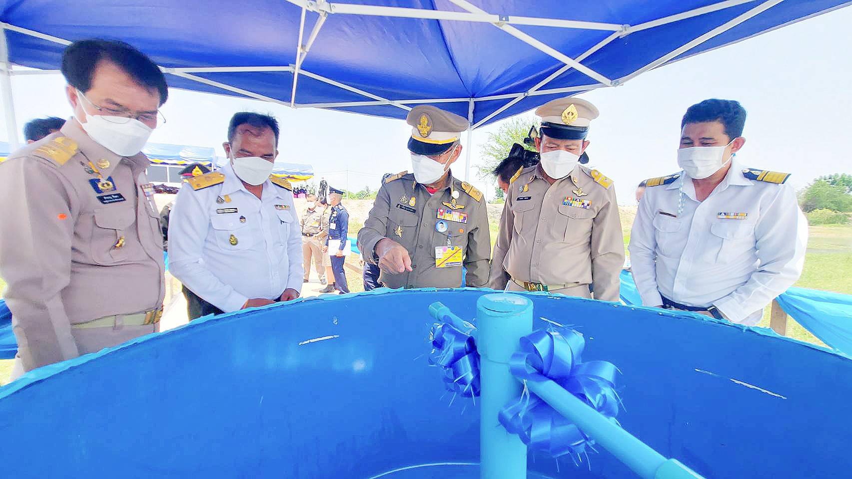 องคมนตรีลงพื้นที่ติดตามการดำเนินงานโครงการอันเนื่องมาจากพระราชดำริจังหวัดกาญจนบุรี..คลิก