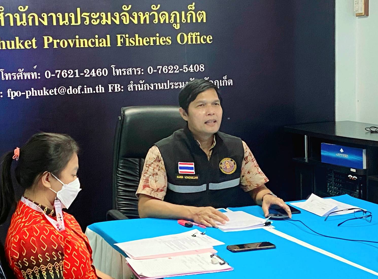 ประชุมคณะทำงานแก้ไขปัญหาการเลี้ยงกุ้งทะเล จังหวัดภูเก็ต ครั้งที่ 1/2565..คลิก
