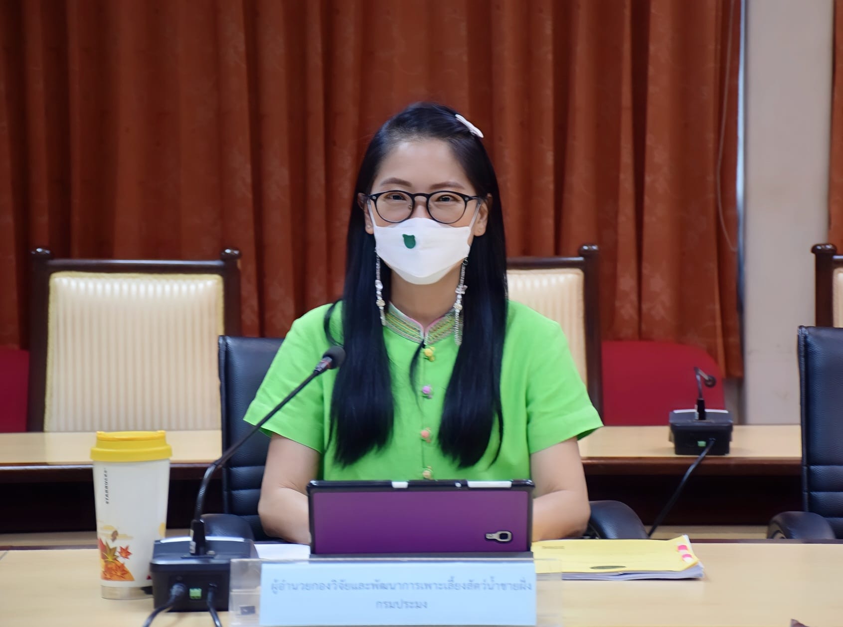 นายบัญชา สุขแก้ว รองอธิบดีกรมประมง เข้าร่วมการประชุมคณะกรรมการฟื้นฟูและพัฒนาศักยภาพการประมงไทย ครั้งที่ 2/2565..คลิก