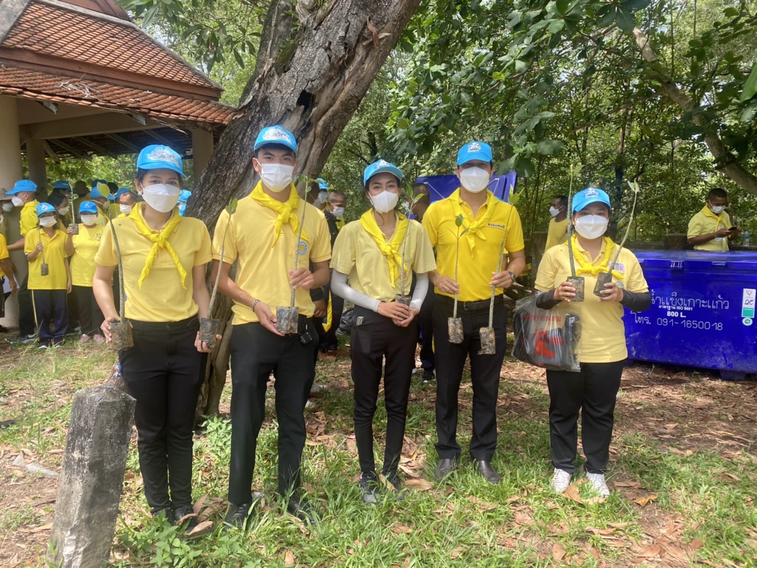 เข้าร่วมกิจกรรมปลูกป่าชายเลน และปล่อยพันธุ์สัตว์น้ำในโครงการจิตอาสารักษ์ป่าชายเลนหาดท่าหลาเฉลิมพระเกียรติ..คลิก