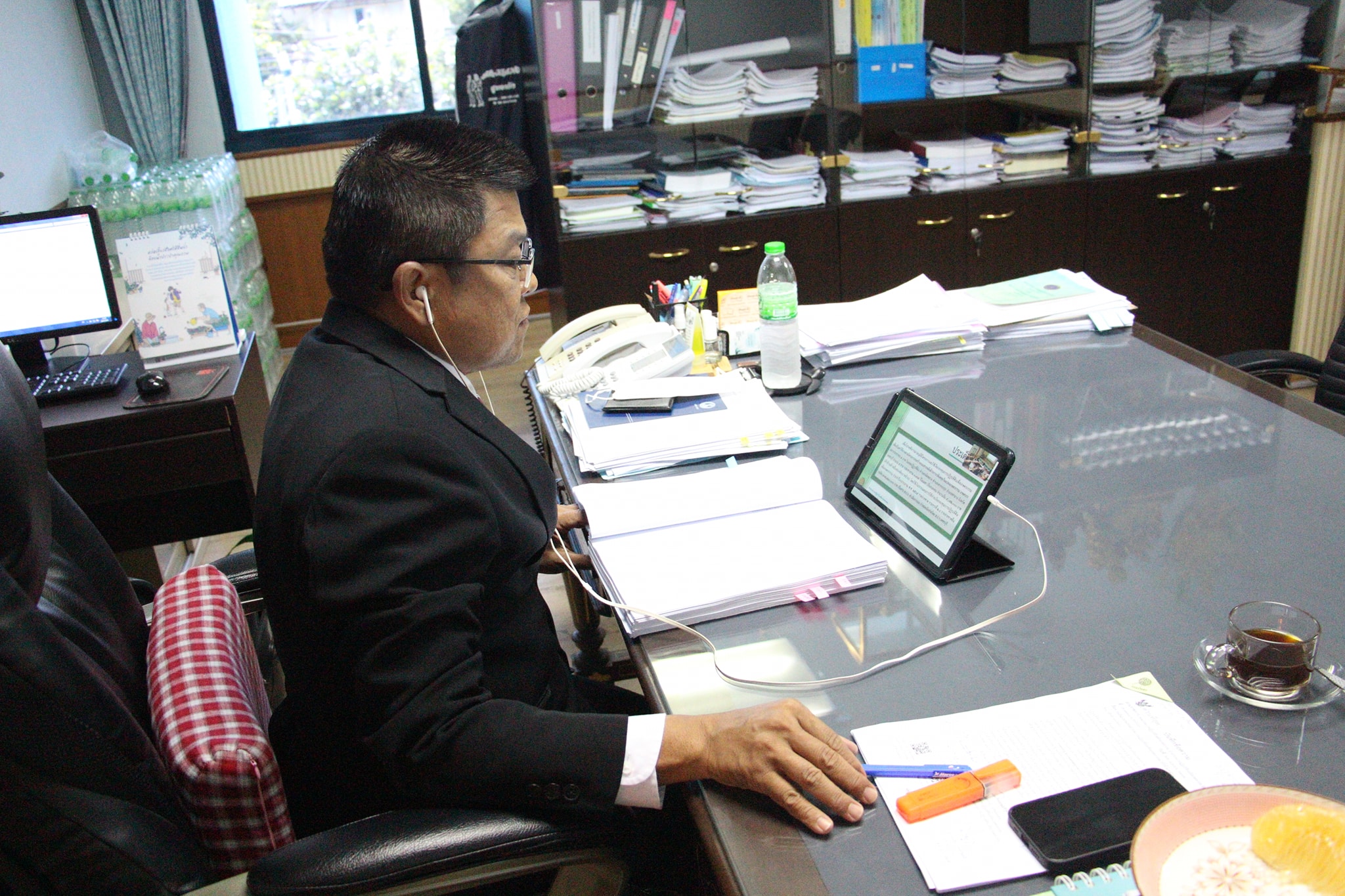 นายบัญชา สุขแก้ว รองอธิบดีกรมประมง เข้าร่วมการประชุมคณะกรรมการปฏิรูปที่ดินเพื่อเกษตรกรรม ครั้งที่ 2/2565..คลิก