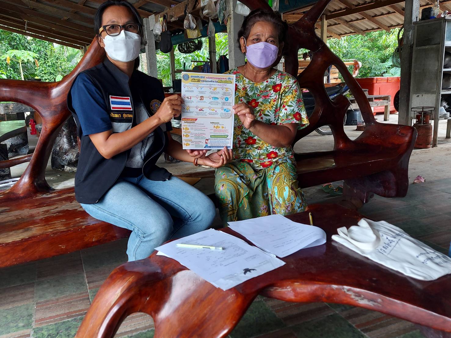 กลุ่มบริหารจัดการด้านการประมง ลงพื้นที่ตรวจเยี่ยมและติดตามบ่อเกษตรกรผู้ขอรับการขึ้นทะเบียนและติดตามการปรับปรุงรายได้หนี้สินและประชาสัมพันธ์การเฝ้าระวังการเลี้ยงสัตว์น้ำในช่วงฤดูร้อน..คลิก