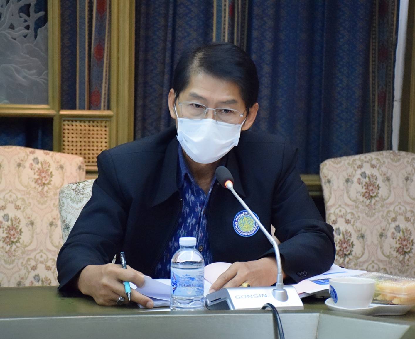 นายเฉลิมชัย สุวรรณรักษ์ อธิบดีกรมประมง เป็นประธานการประชุมหน่วยงานระดับกองที่มีภารกิจด้านการเพาะเลี้ยงสัตว์น้ำ เพื่อติดตามความก้าวหน้าในการปฏิบัติงานไตรมาสที่ 2 ปีงบประมาณ 2565